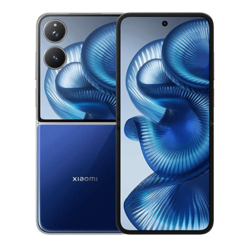 Xiaomi MIX Flip 2 personnalisé, 12 Go + 256 Go, 6,86 pouces + 4,01 pouces, Xiaomi HyperOS 2 Snapdragon 8 Elite Octa Core, NFC, réseau : 5G (bleu abysse) SX08DH1518-023